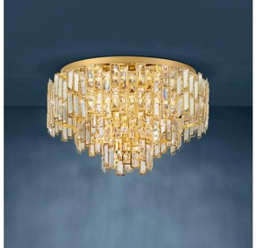 Eglo 39611 - Mennyezeti lámpa CALMEILLES 10xE14/25W/230V á. 63 cm