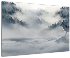 A farkasok képe (90x60 cm)