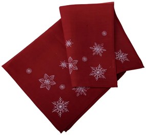 Asztalterítő karácsonyi mintával 85x85 cm Crystalline – Dakls