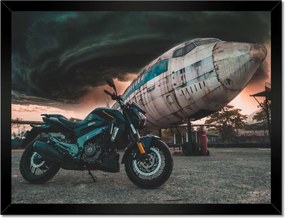 Poszterek keretben 40x30 Gömbölyű felhők