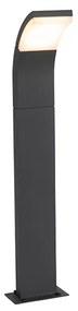 Modern kültéri oszloplámpa antracit 60 cm LED-del IP54 - Litt