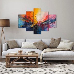 Kép - Színes absztrakció (150x105 cm)