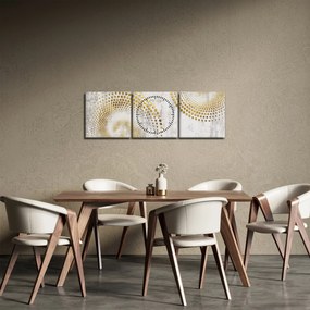 Kép - Beton design (órával) (90x30 cm)