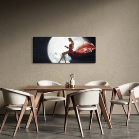 Kép - Nő a holdfényben (120x50 cm)