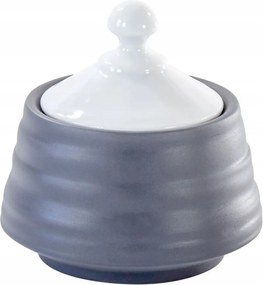 Cukortartó kicsi Esztergált fekete Ćmielów Design Studio