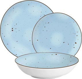 Étkészlet Tányér Szett 18DB-OS Étkészlet 6 Személyes