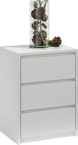 Éjjeliszekrény N4 Fésülködőasztal Komód Éjjeli Asztal Fehér