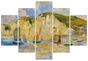 Kép - Auguste Renoir, Sea and Cliffs, reprodukciók (150x105 cm)