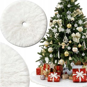 Karácsonyi Szőnyeg Karácsonyfa Alá Szőnyeg Karácsonyi Szőrme 90CM