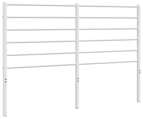 fehér fém fejtámla 160 cm