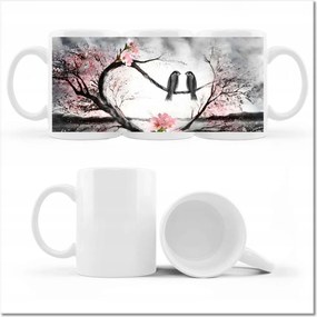 Fotó bögre Szerelmes találkozás Madarak