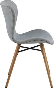 Batilda 2 db világosszürke étkezőszék - Actona