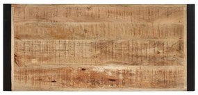 Tömör mangófa dohányzóasztal 120 x 55 x 40 cm