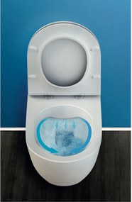 CeraStyle CITY fali WC - MATT FEHÉR - rimless - perem nélküli - rejtett rögzítésű - 53 cm