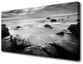 Vászonkép falra Sea Rock Landscape 100x50 cm