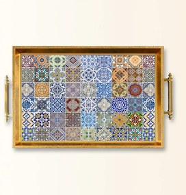 Üveg tálca, 38×24 cm – TPEA9894