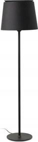 Faro Savoy ĂĄllĂłlĂĄmpa fekete, E27, 15W, akadĂĄlymentesĂtett kialakĂtĂĄs, textil ernyĆ