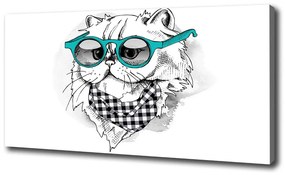 Vászonkép Cat szemüveg oc-121703839