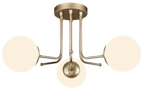 Star aranyszínű mennyezeti lámpa, magasság 34 cm - Squid Lighting