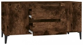 füstös tölgy színű szerelt fa TV-szekrény 102x44,5x50 cm