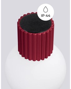 Borvörös fali lámpa Orbital – Sollux