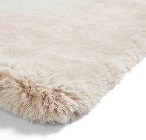 Krémszínű szőnyeg 60x120 cm Super Teddy – Think Rugs
