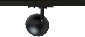 RENDL LYRA pro jednookr. lištu černá mléčný akryl 230V LED 5W 3000K