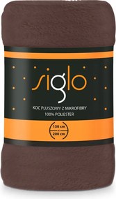 Siglo meleg mikroszálas takaró egyszínű 150x200 világos barna