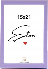 Képkeret 15x21 gyerek Aura világos lila Violet
