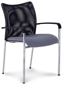 John konferencia szék, szürke / fekete