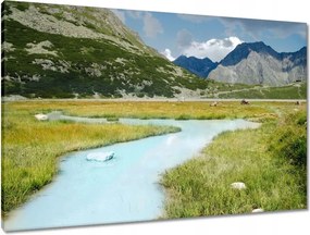 Vászonkép 90x60 Alpok