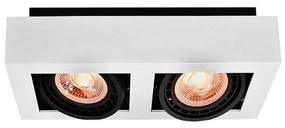 Lámpa Mennyezeti lámpatest Loid, 4663,AC220-240V, 50/60 Hz, IP 20,2* GU10, ES111dupla,fehér