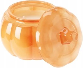 Illatgyertya tök alakú üvegben 11x8 cm őszi 1 db