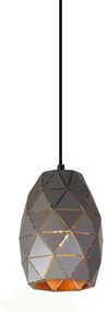 ITALUX MDM-3480-1GRGD HARLEY Egyágú Függesztett Lámpa Fém E27 IP20