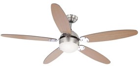 Globo GLOBO 0308 - Mennyezeti ventilátor AZURA 1xE14/60W/230V GL0034