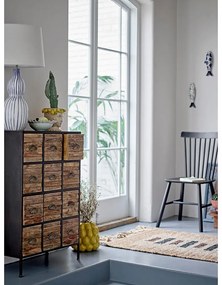 Fekete kaucsukfa étkezőszék Mill – Bloomingville