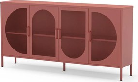 Téglavörös komód 160x90 cm Tayra – Marckeric