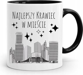 Fekete Bögre Varrónőnek A Legjobb A Városban fényképes nyomattal