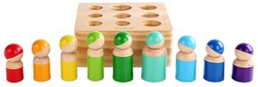 Formabeillesztő Montessori készségfejlesztő fajáték
