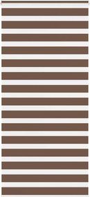 vidaXL zebrafüggönnyel barna szövetszélesség 95,9 cm poliészter