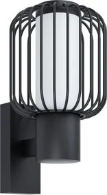EGLO 98721 RAVELLO Modern Kültéri Fali Lámpa Fehér, Fekete E27 IP44