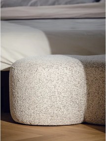 Szürkésbézs puff Umbo – noo.ma