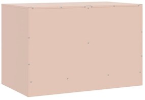 2 db rózsaszín acél TV-szekrény 67 x 39 x 44 cm