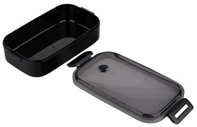 Altom Snack doboz 21,5 x 11,5 x 5,5 cm, fekete