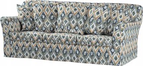 Tomelilla 3 személyes kinyitható kanapé huzat Ikea zöld