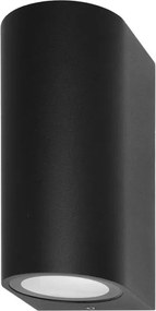 ITALUX OWL-2197-2R GENTA Modern Kültéri Fali Lámpa Fekete GU10 IP54