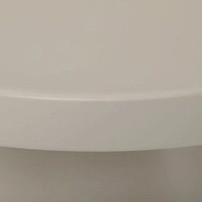 Dohányzóasztal 69×69×44 cm, Fém, Cashmere Szín. CT-F4112 CSM