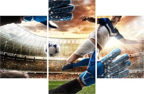 Kép - futballista (90x60 cm)