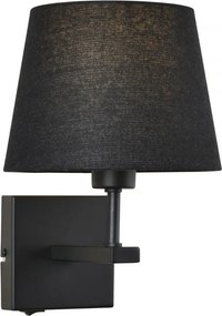 Fali Lámpa Fekete Norte ITALUX-WL-1122-1-A-BM-RO-BL