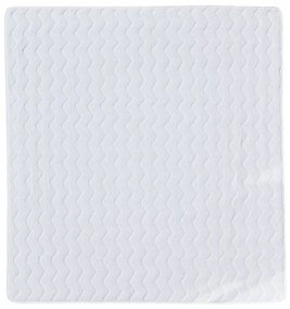 Fehér muszlin steppelt ágytakaró 210x240 cm Plain Muslin – Butter Kings
